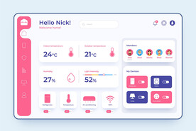 智能家居网页设计