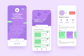 公交地铁打车app界面