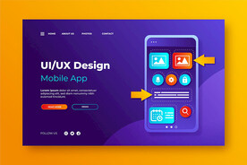 渐变ui登陆页面网页模板
