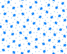 数码印花小叶子几何