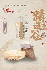 五谷杂粮海报