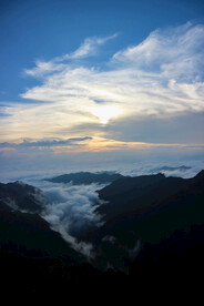 中国贵州铜仁梵净山云海