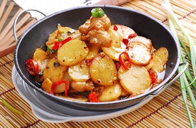 干锅土豆片