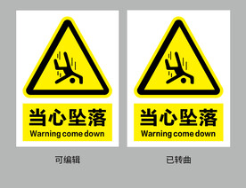 当心坠落