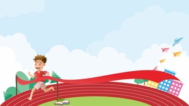 校园运动会展板