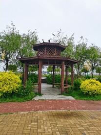 公园里的凉亭