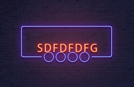 发光字特效字