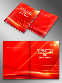 红色封面