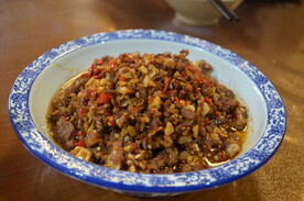 外婆菜炒肉