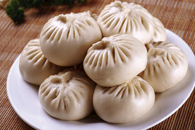 美味的包子图片