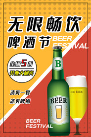 啤酒海报