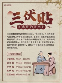 养生海报