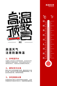 夏季防暑海报