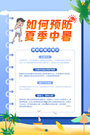 夏季防暑海报