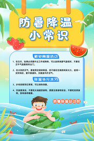 夏季防暑海报