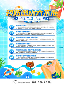 防溺水海报