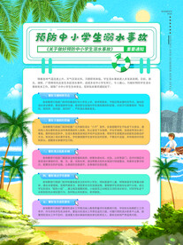 防溺水海报