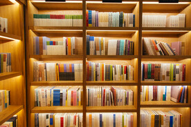 室内图书馆书架