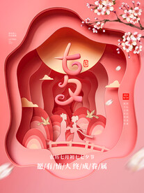 七夕海报