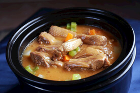 大雁豆腐煲