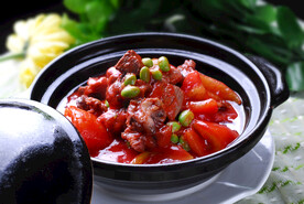 番茄牛肉煲