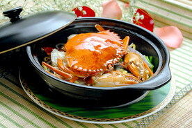 西湖肉蟹煲