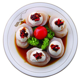 豆豉蒸豆腐