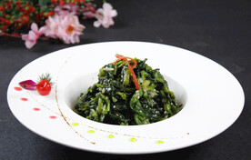 凉拌小菜心