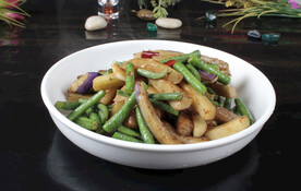 茄子炒豆角