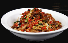 肉丝炒肉片