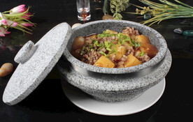 石锅米豆腐
