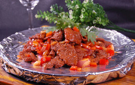 铁板牛肉