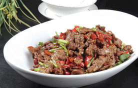 小炒黄牛肉