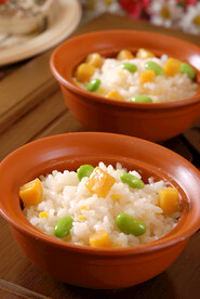 粗粮蒸米饭
