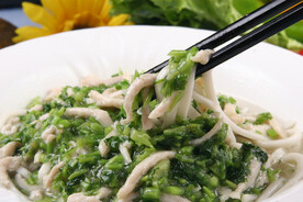 雪菜肉丝面