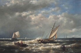 油画  