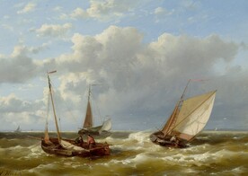 油画  