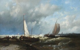 油画  