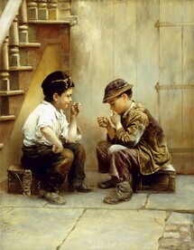 油画  