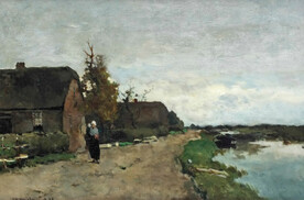 油画  