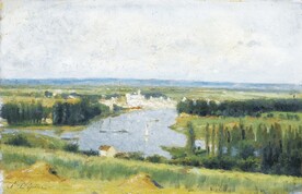 油画  