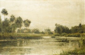 油画 