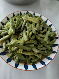 清炒四季豆
