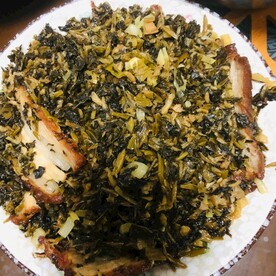 腌菜盐烧白