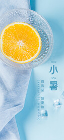小暑 节气 海报