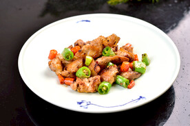 双椒鸡肉粒