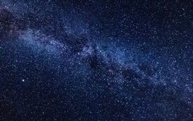 黑色蓝色星空