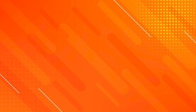 扁平风橙色背景