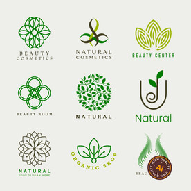 树叶植物图标