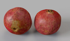 C4D模型石榴